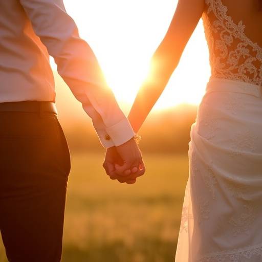 A couple holding hands, representing the Basic Wedding Photography Package.